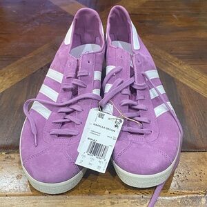 adidas Men's Purple and White Sneakers